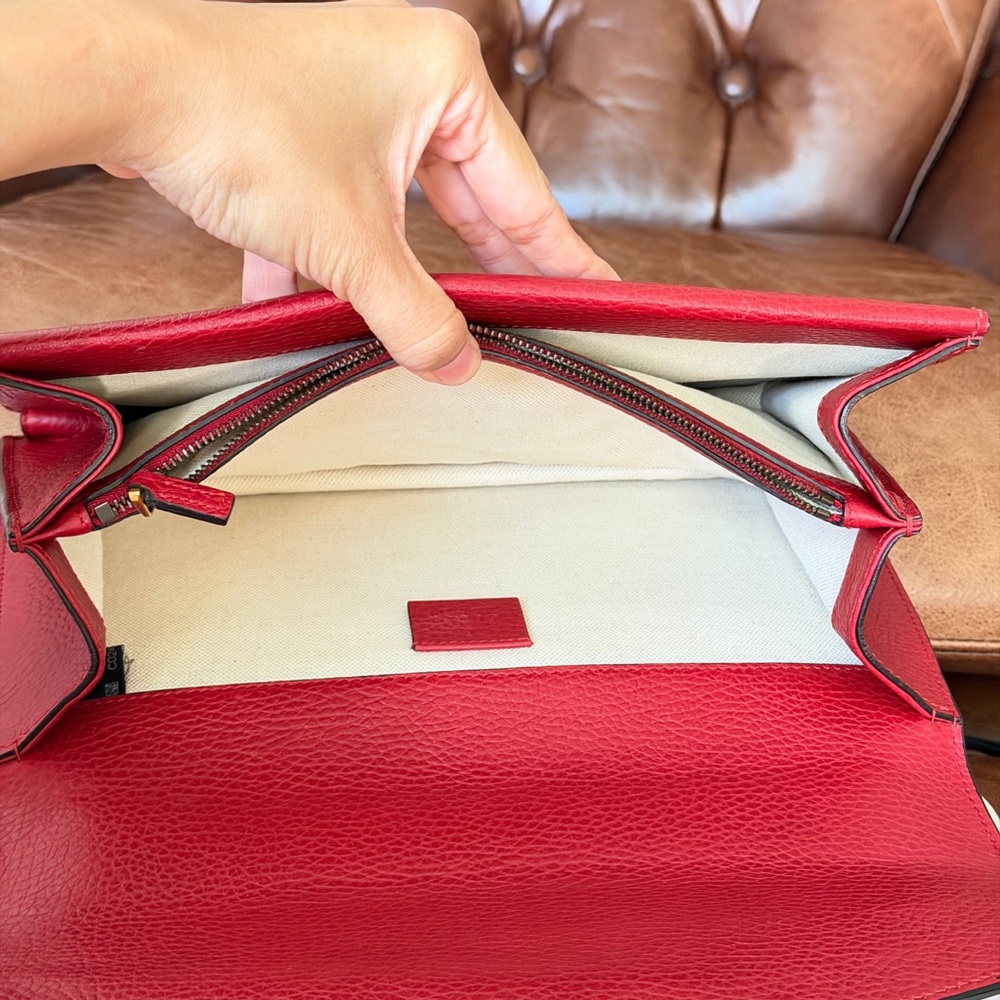 *SOLD* Gucci Dionysus Leather Bag Small - Picture 11 of 14